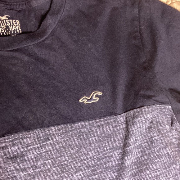 HOLLISTER X2 for one grey with maroon symbol and one 1/2 solid with 2 tone blue. - Picture 5 of 7